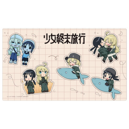 少女終末旅行 ラバーマット ミニキャラ