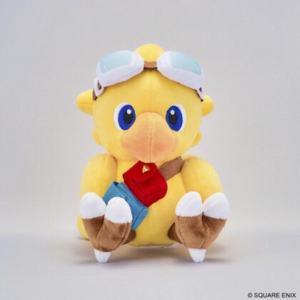 ファイナルファンタジー ぬいぐるみ チョコボ えほん チョコボと空飛ぶ船ver.