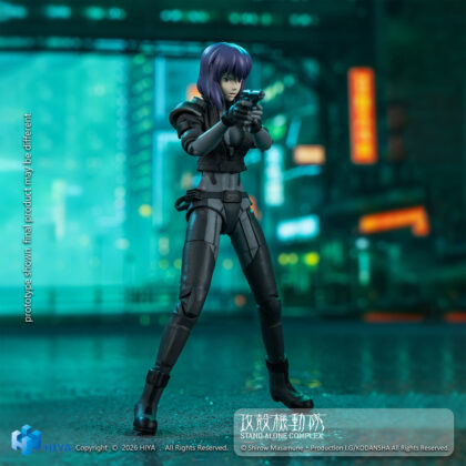 攻殻機動隊 STAND ALONE COMPLEX 1/12 アクションフィギュア 草薙素子 バトルスーツVer.