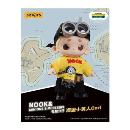 (s)52TOYS NOOK&ミニオンズ&モンスターズ ぬいぐるみ海賊カール 送料別880円