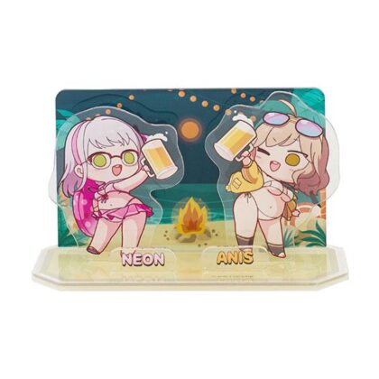 (s)勝利の女神:NIKKE ミニアクリルジオラマ ネオン&アニス 送料別880円