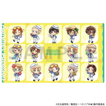 ヘタリア World☆Stars ラバーマット サマーバケーション