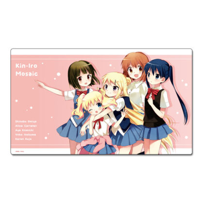 デスクマット きんいろモザイク【夏服 】