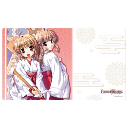 FORTUNE ARTERIAL ラバーマット 悠木かなで&悠木陽菜/巫女服