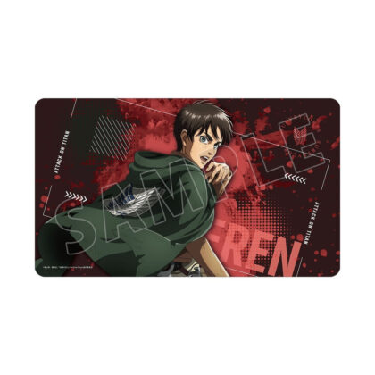 進撃の巨人 描き下ろし エレン 戦う背中Ver.第2弾 マルチデスクマット