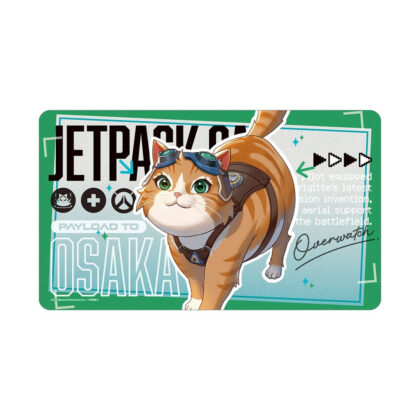オーバーウォッチ 描き下ろし ジェットパック・キャット 旅行Ver. マルチデスクマット