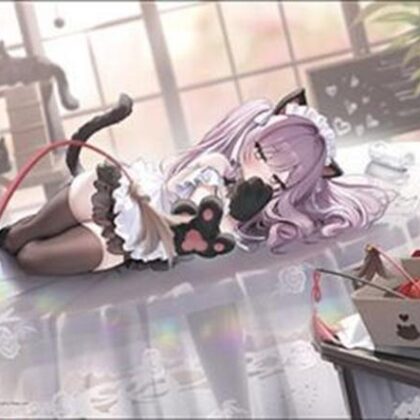 ラバーマットコレクション V2 Vol.2224 アズールレーン『ヴィットリオ・クニベルティ』ネコネコ習性研究ver.