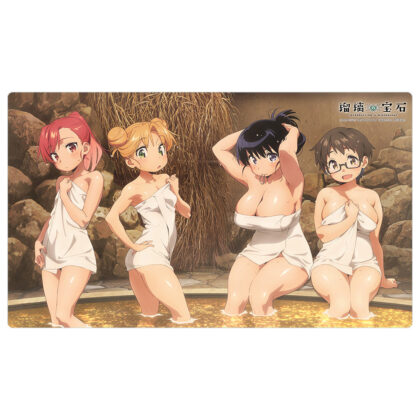 瑠璃の宝石 描き下ろしラバーマット 温泉