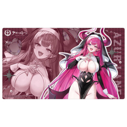 アズールレーン 描き下ろしラバーマット メークレンブルク/サキュバスシスター