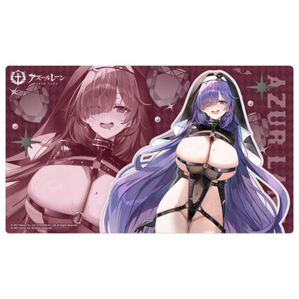 アズールレーン 描き下ろしラバーマット モガドール/サキュバスシスター