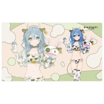 デート・ア・ライブV 描き下ろしラバーマット 四糸乃/牛柄水着