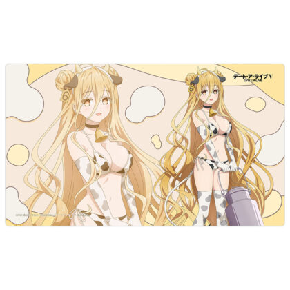 デート・ア・ライブV 描き下ろしラバーマット 星宮六喰/牛柄水着