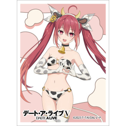 デート・ア・ライブV 描き下ろしスリーブ 五河琴里/牛柄水着
