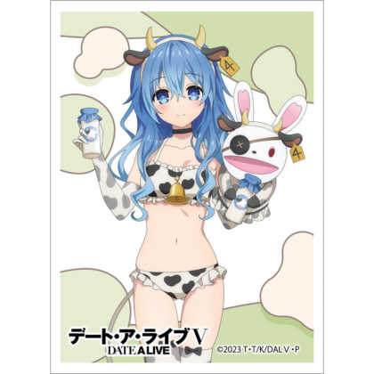 デート・ア・ライブV 描き下ろしスリーブ 四糸乃/牛柄水着