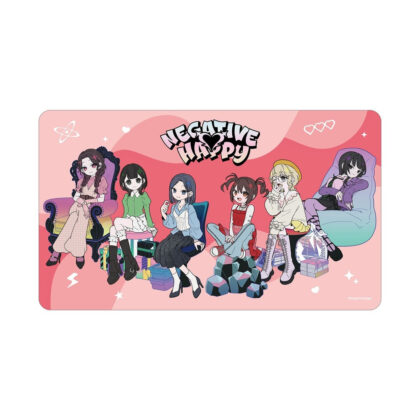 ネガティヴハッピィ 描き下ろし 2nd MV集合 ネガティヴver. マルチデスクマット